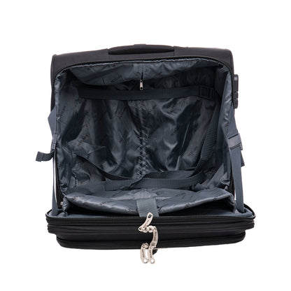 Skylark Lightweight Laptop Bag with Quick-Rolling Wheels and Easy-Access Front Pocket - fits Laptops up to 16 inch (40 cm), Black (BT200)
