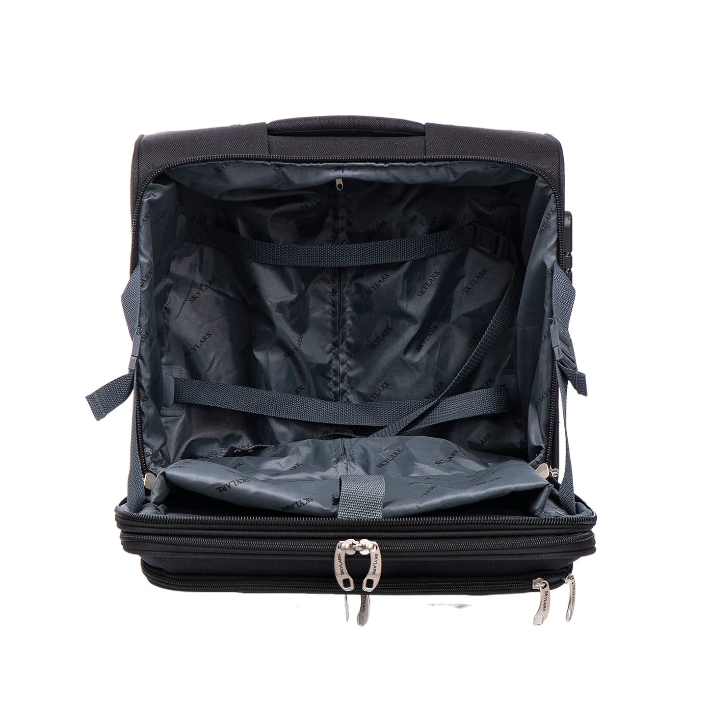 Skylark Lightweight Laptop Bag with Quick-Rolling Wheels and Easy-Access Front Pocket - fits Laptops up to 16 inch (40 cm),(BT400)